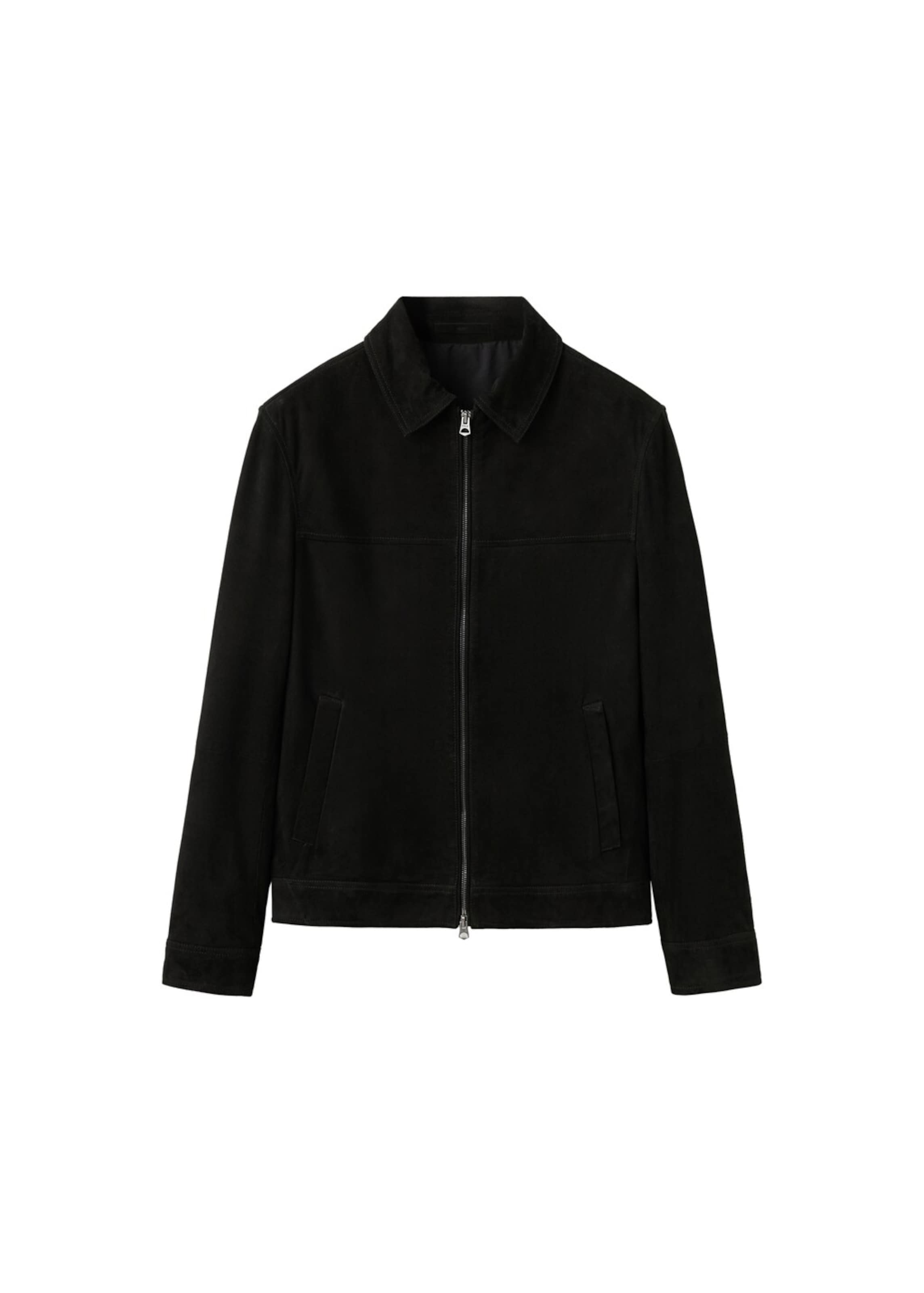 MANGO MAN Between-Season Jacket 'Maximo' in Black: front