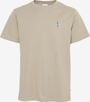 !Solid - Camisa ' SDOWENS ' em bege: frente