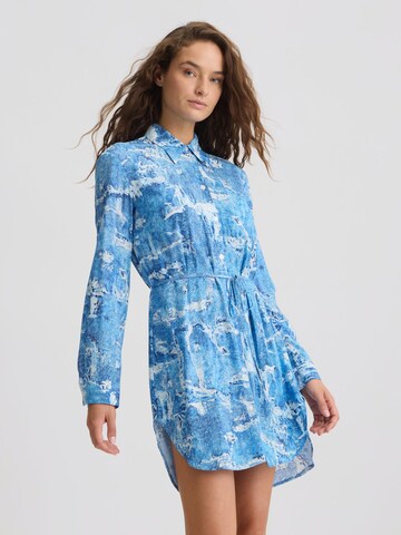 Abito camicia di Liu Jo in blu: frontale