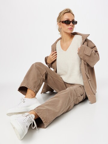 Herrlicher Pullover 'Lini' i beige