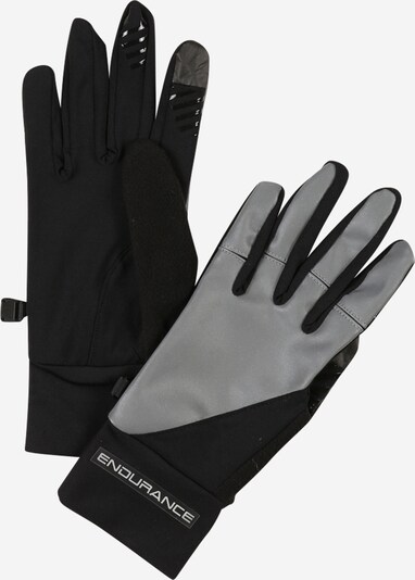ENDURANCE Athletic Gloves 'Mingus' in Grey / Black, Item view