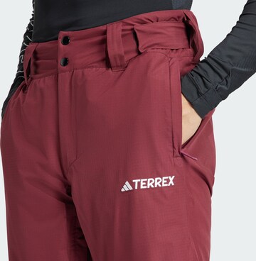 ADIDAS TERREX Regular Outdoorbroek 'Xperior 2L' in Rood