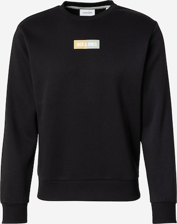 JACK & JONES Sweatshirt 'JJPAN' i sort: forside