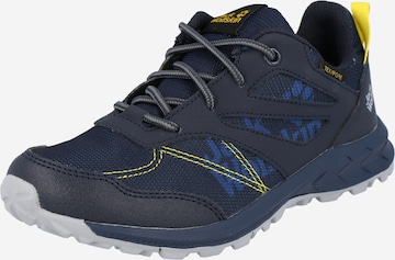 JACK WOLFSKIN - Zapatos bajos 'Woodland' en azul: frente