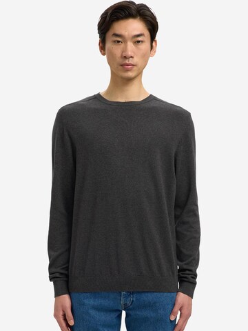 SELECTED Sweater 'Berg' in Grey
