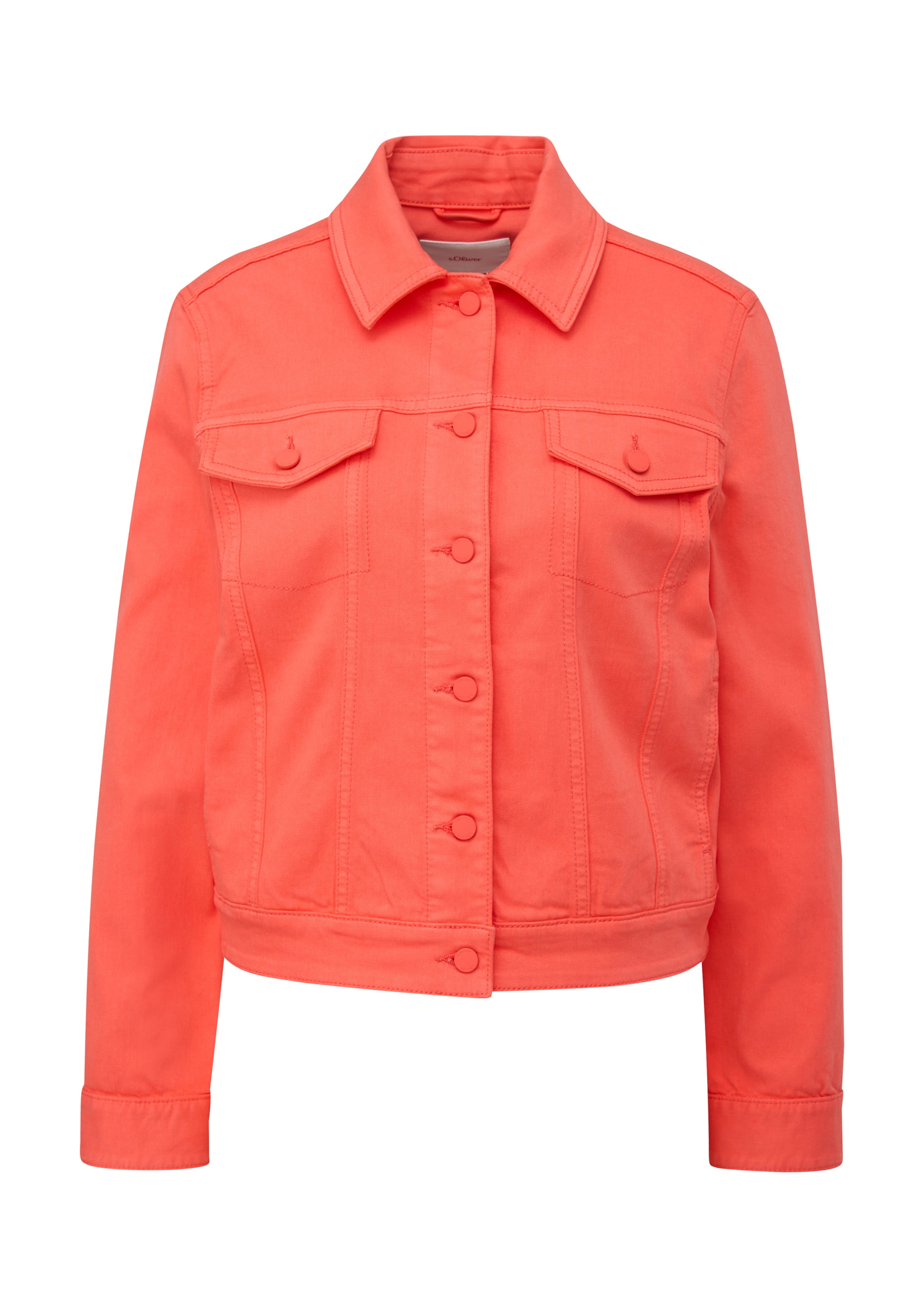 s.Oliver Between-Season Jacket in Orange: front