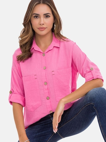 CIPO & BAXX Blouse in Pink