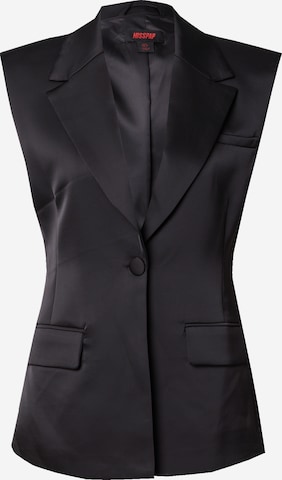 Misspap Vest in Black: front