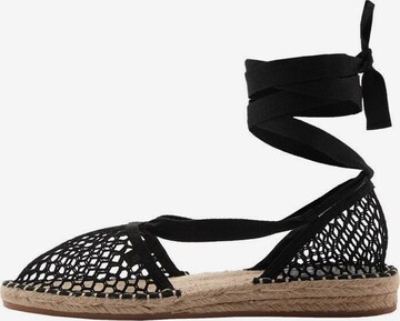 MANGO Sandals 'alberta1' in Black: front