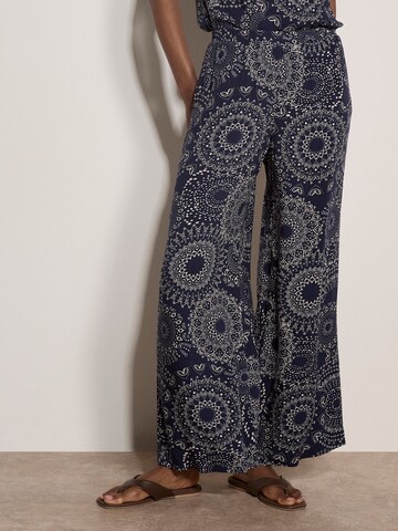 Apricot Wide leg Broek ' ' in Blauw