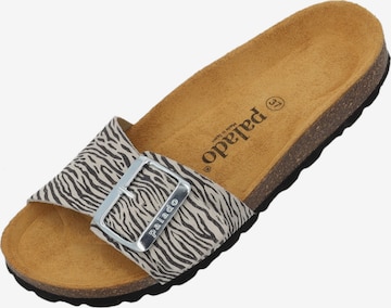Palado Pantolette 'Malta' in Beige: Vorderseite