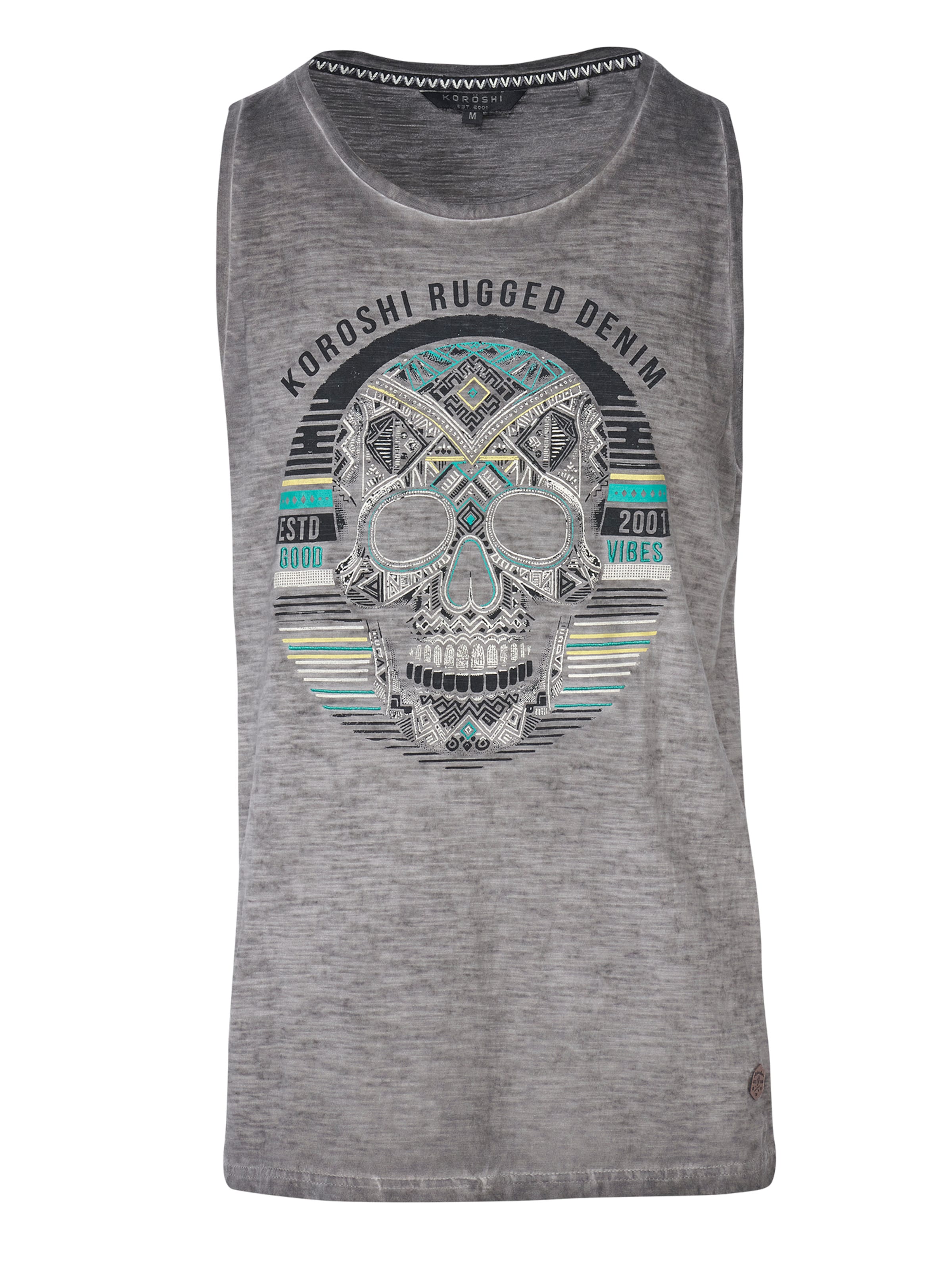 KOROSHI Póló - szürke: elől