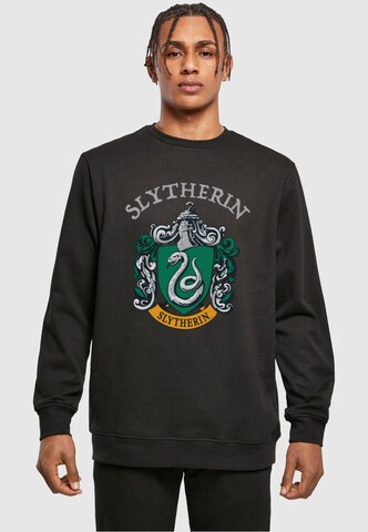 ABSOLUTE CULT Sweatshirt 'Harry Potter - Slytherin Crest' in Schwarz: Vorderseite