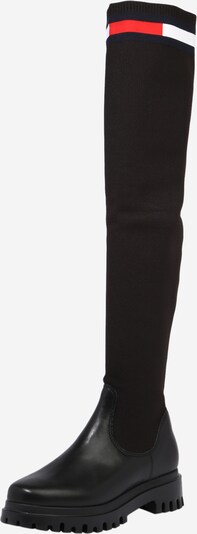Tommy Jeans Over the Knee Boots in Navy / Red / Black / White, Item view