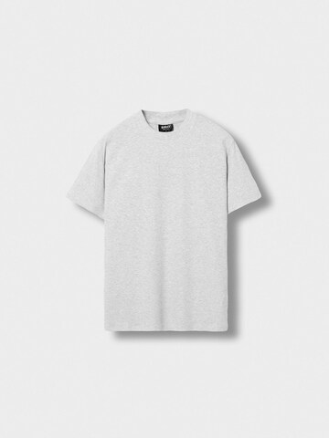Burocs Shirt 'Slim Rib' in Grey: front