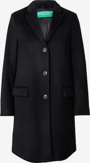 Demisezoninis paltas iš UNITED COLORS OF BENETTON, spalva – juoda, Prekių apžvalga