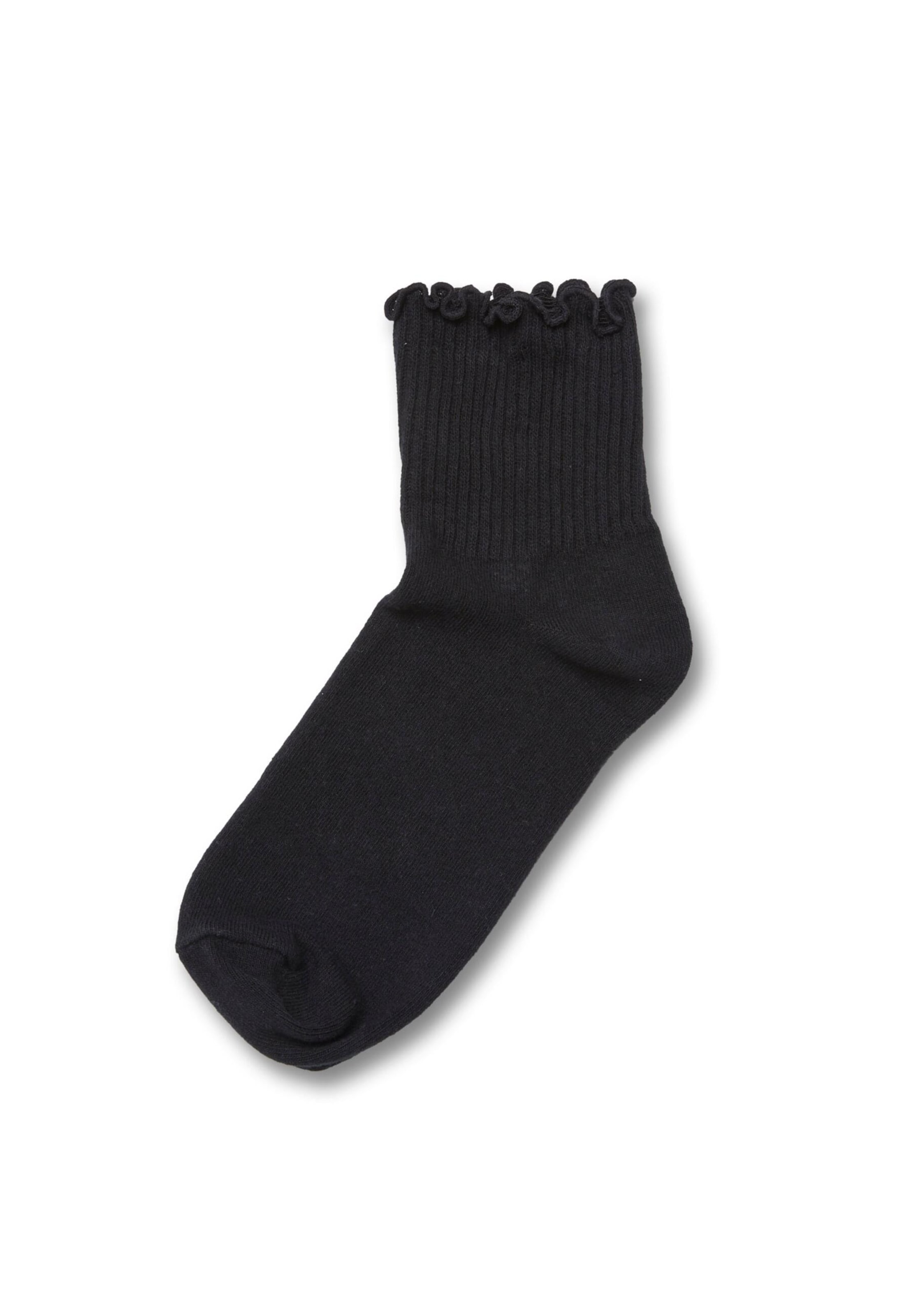 Urban Classics Socks 'Ruffle' in Black