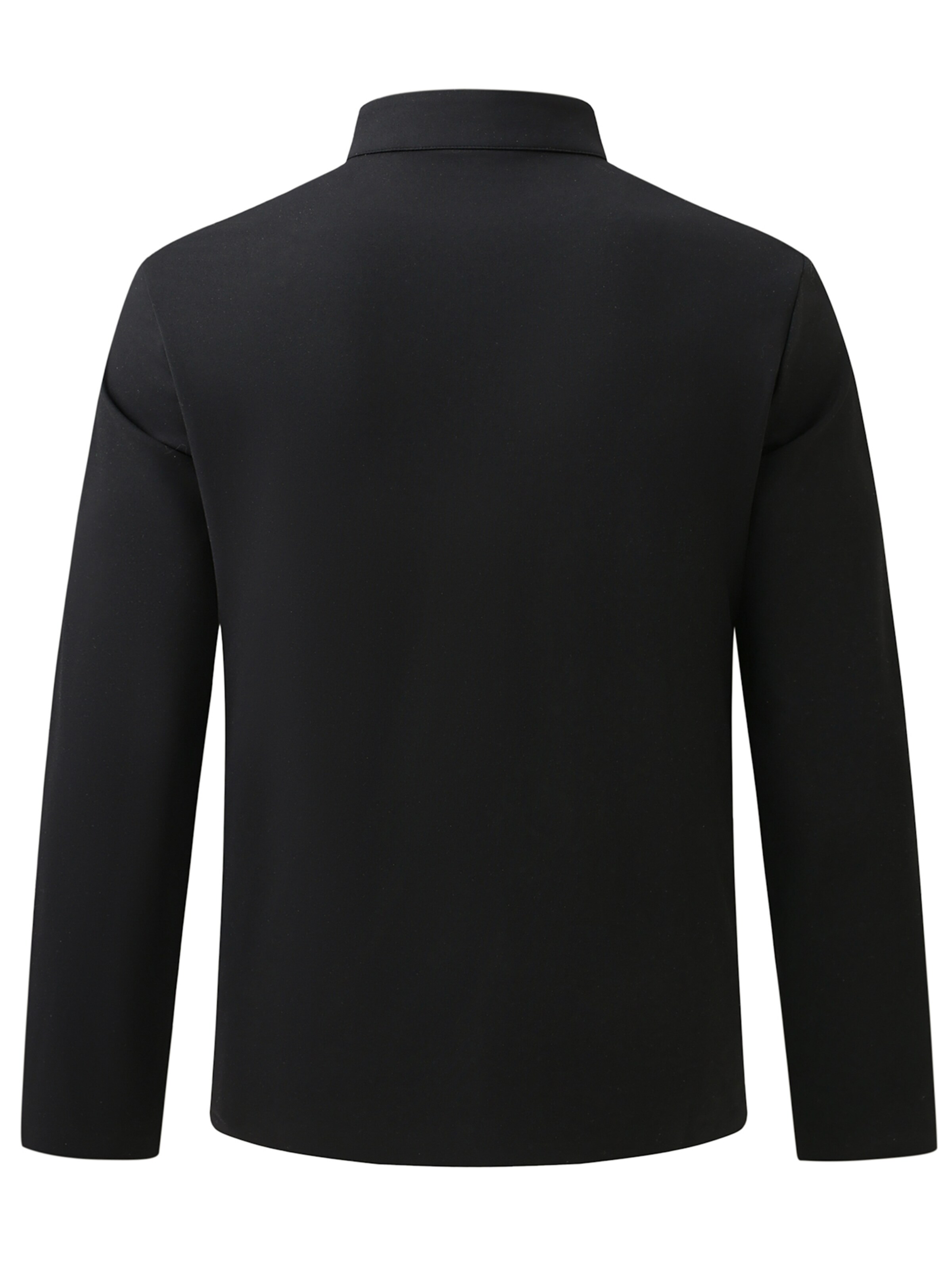 ALLTHEMEN Shirt 'Fluss' in Black