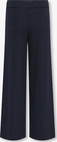 ONLY GIRLS Pants 'Wide Pant KOGNELLA PANT JRS' in Blue: front