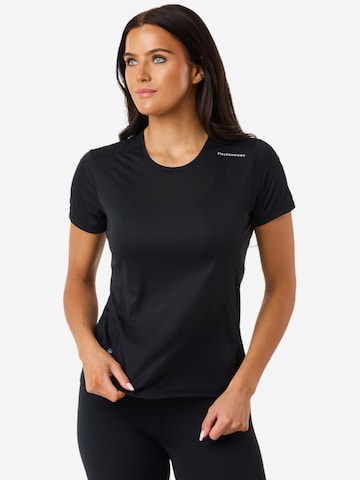SWEDEMOUNT - Camiseta funcional 'Ultra Light' en negro: frente