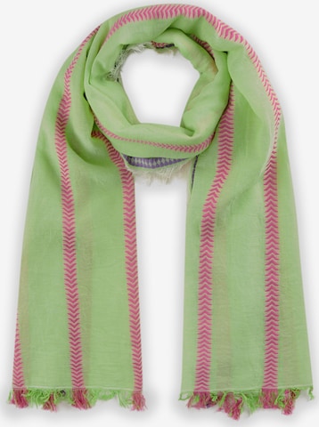 Écharpe CODELLO en vert : devant