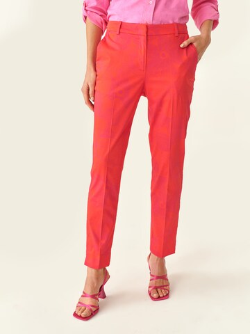 TATUUM Normální Kalhoty 'JULI' – oranžová: přední strana