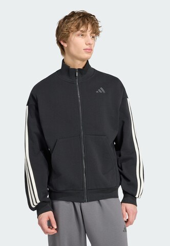 melns ADIDAS SPORTSWEAR Sportiska tipa jaka: no priekšpuses