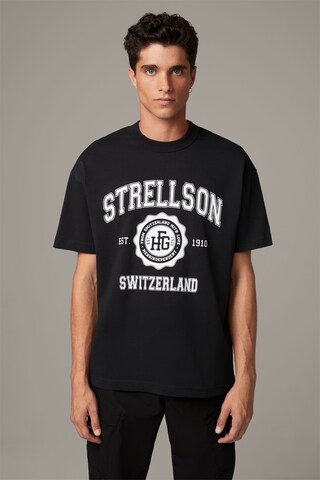 STRELLSON Shirt 'Nadav' in Schwarz