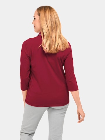 Goldner Shirt in Rood