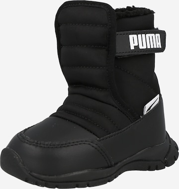 PUMA Snow Boots in Black: front