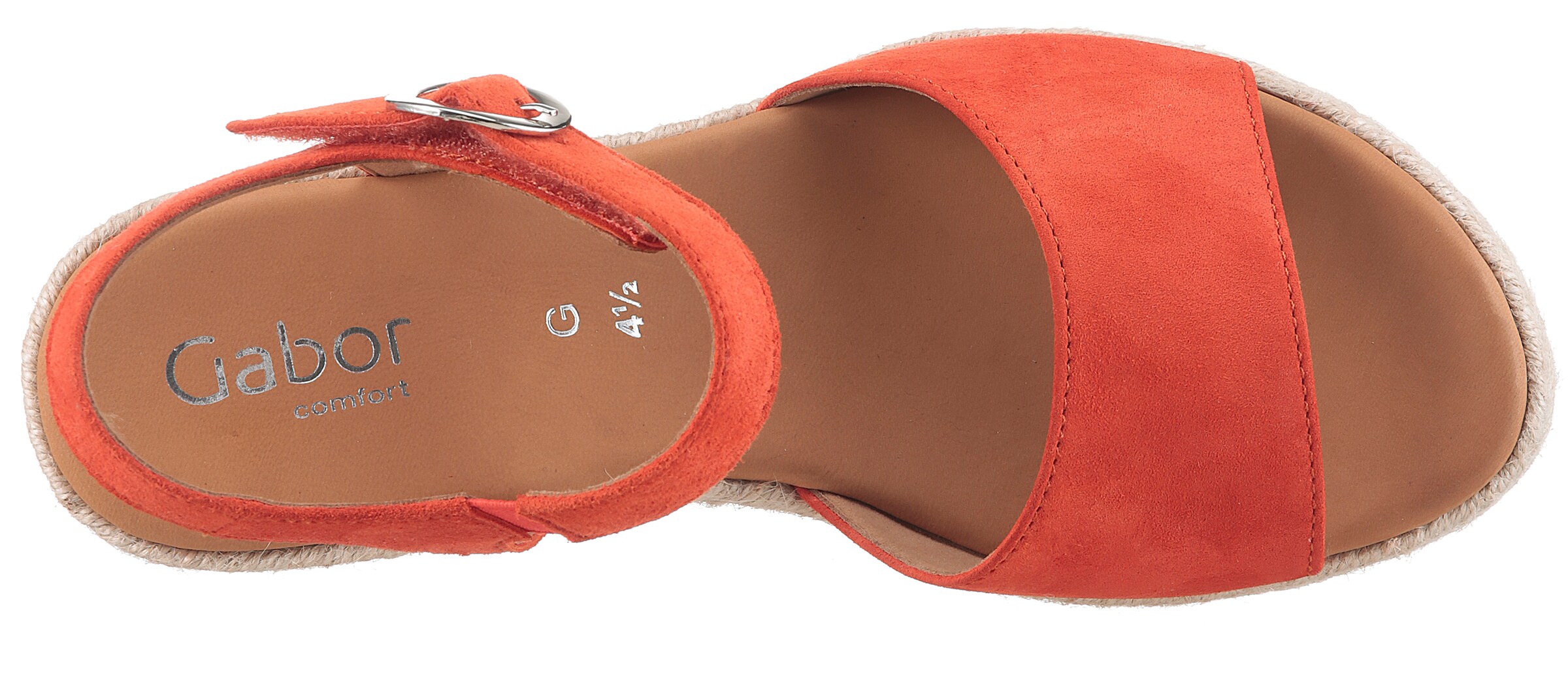 GABOR Strap Sandals in Orange