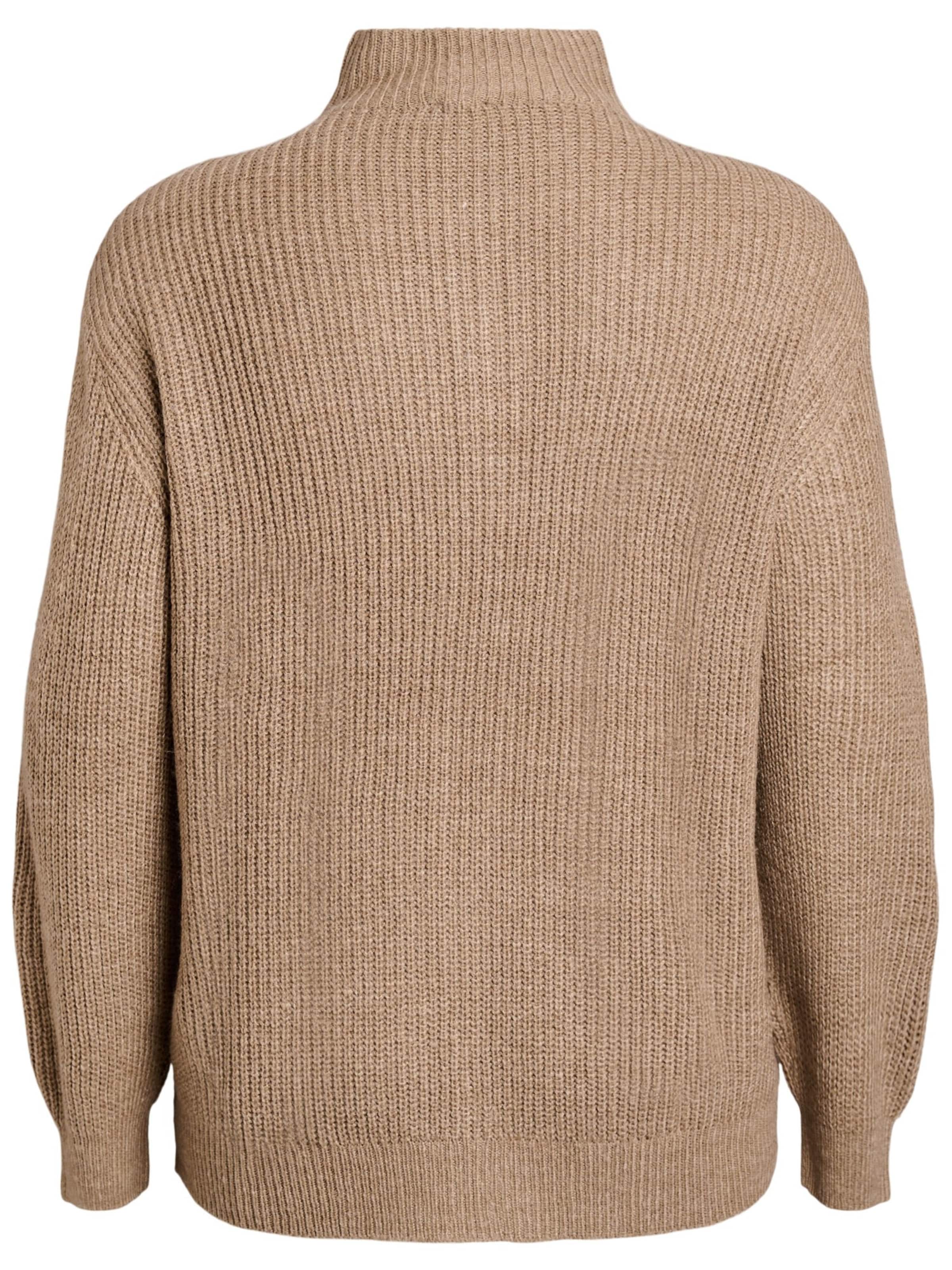 Zizzi Πουλόβερ 'Fllola' σε καφέ