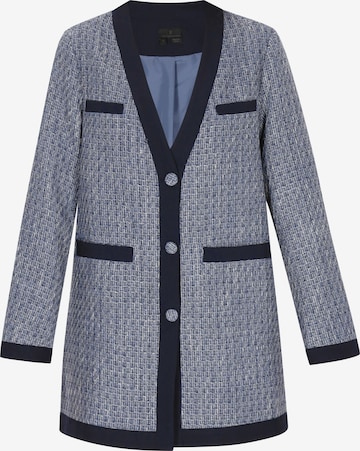 DreiMaster Klassik Välikausitakki 'Classic Look' värissä sininen: etupuoli