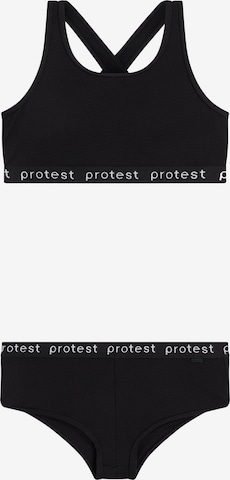 PROTEST Bikini 'PRTBeau JR' in Black: front