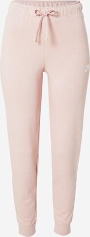 Nike Sportswear Trousers in Pink: front