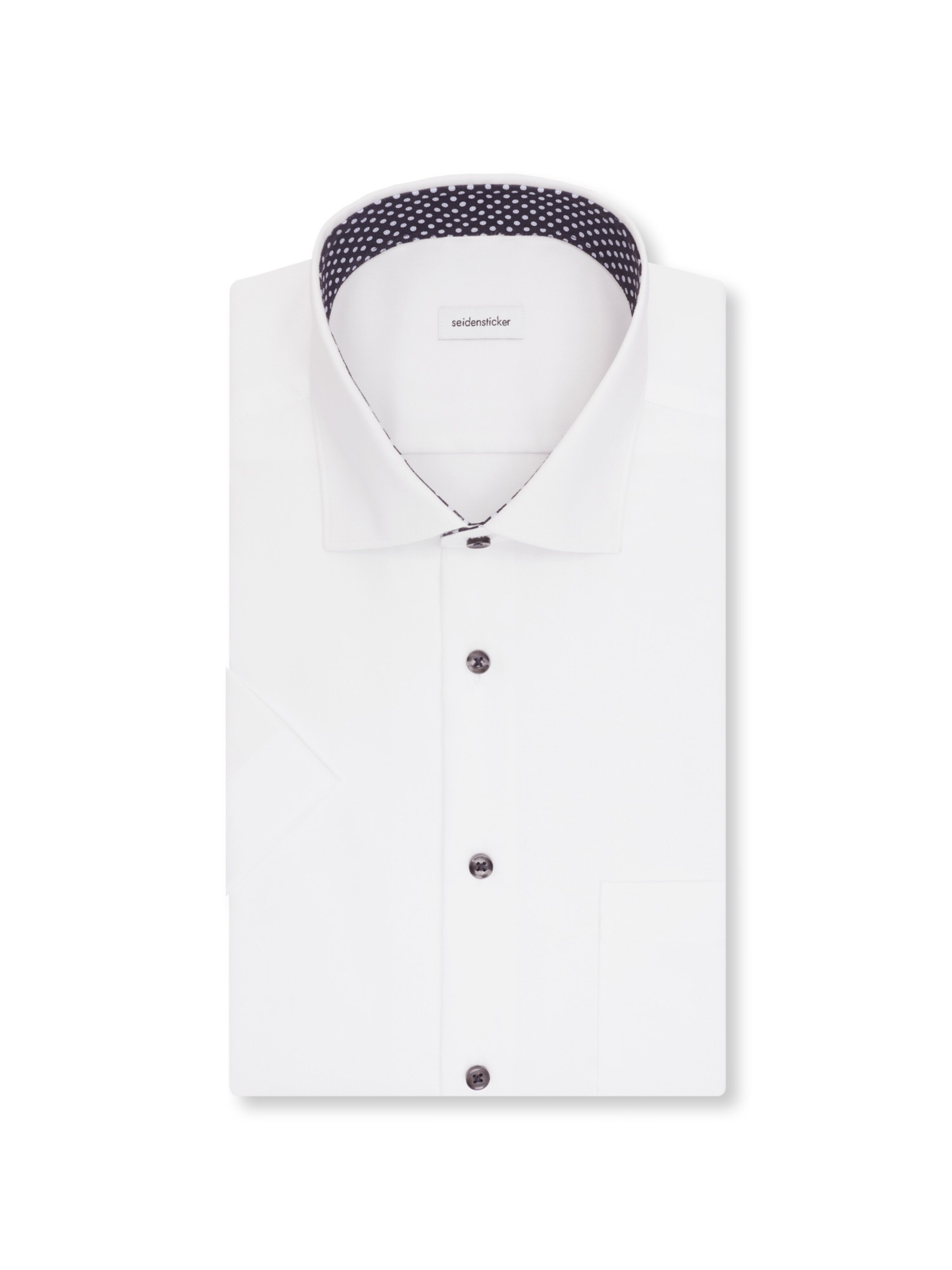 Coupe regular Chemise business 'SMART ESSENTIALS' SEIDENSTICKER en blanc