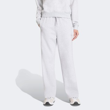 ADIDAS SPORTSWEAR Skinny Workout Pants in White: front