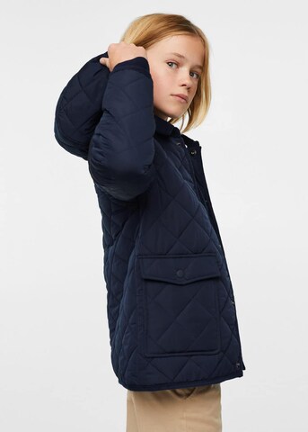 MANGO KIDS Between-Season Jacket 'Husky' in Blue