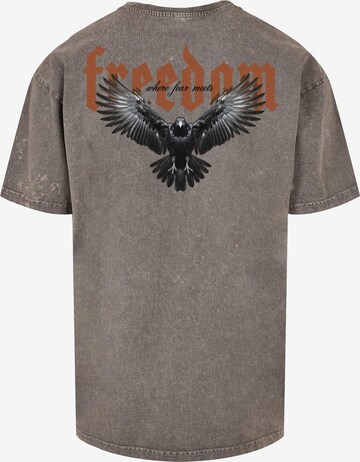 T-Shirt 'BRAVE SOAR' MJ Gonzales en gris