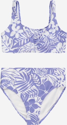 Abercrombie & FitchBustier Bikini - siva boja: prednji dio
