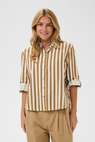 SAINT TROPEZ Bluse 'Zalinda' i blandingsfarvet: forside