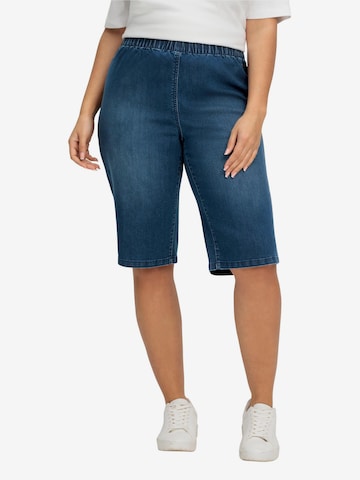 SHEEGO Slimfit Jeans in Blau: predná strana