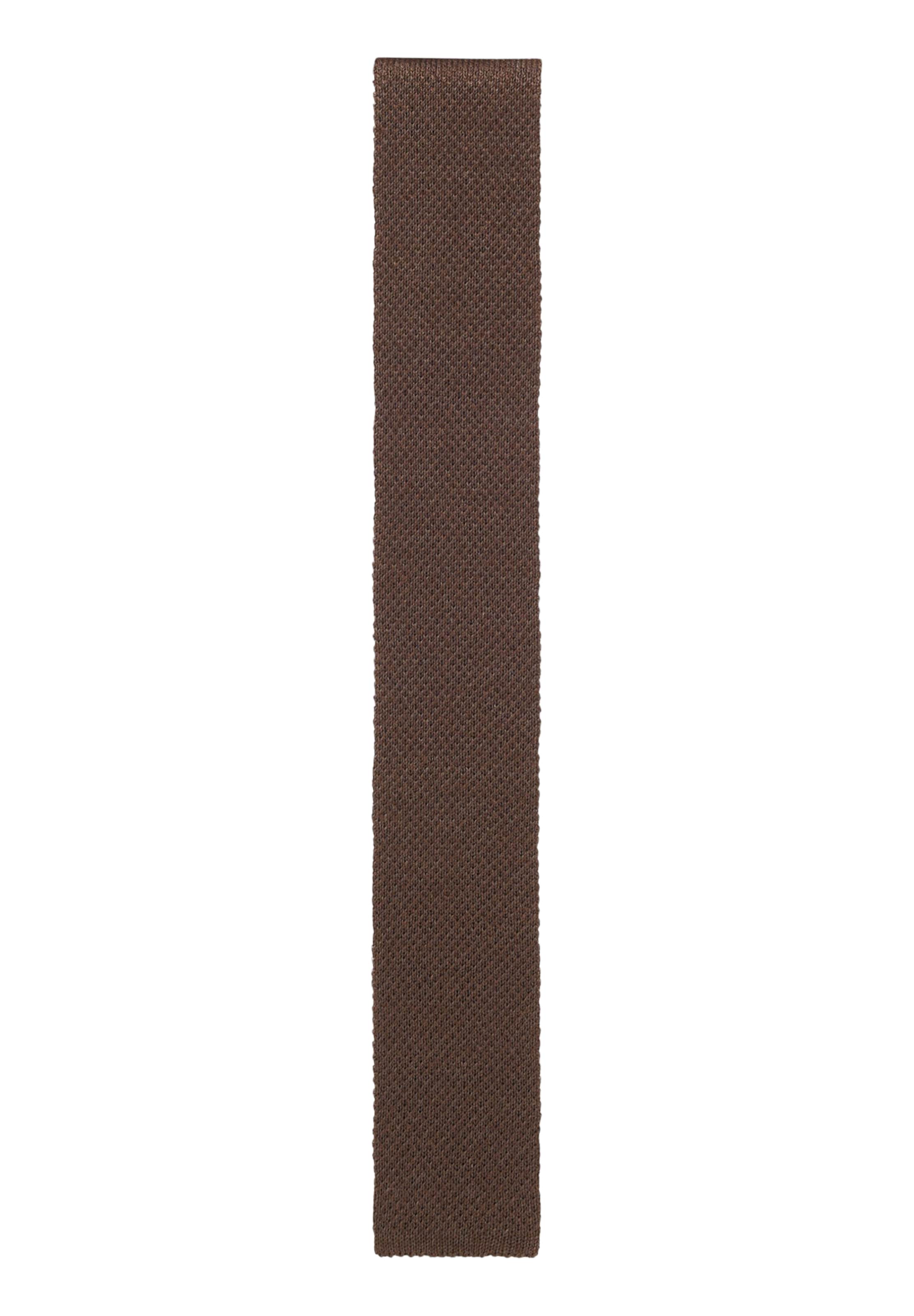 BOSS Tie 'Beckham x Boss' in Brown: front