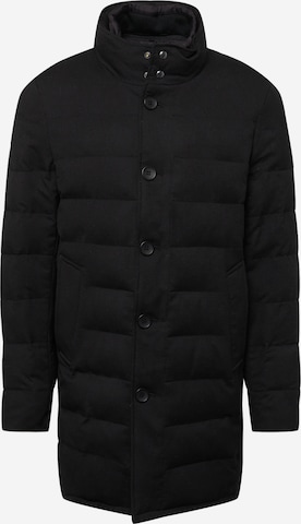 Bruun & Stengade Between-Season Jacket 'Richmond' in Black: front