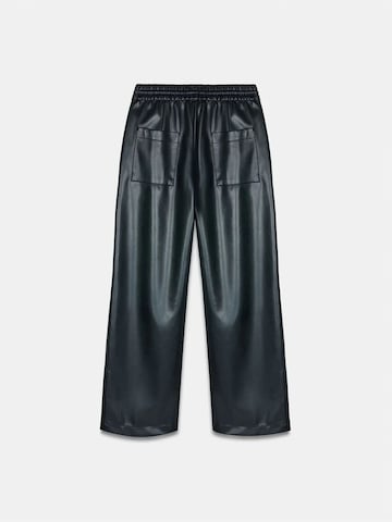 Wide Leg Pantalon Dilvin en noir