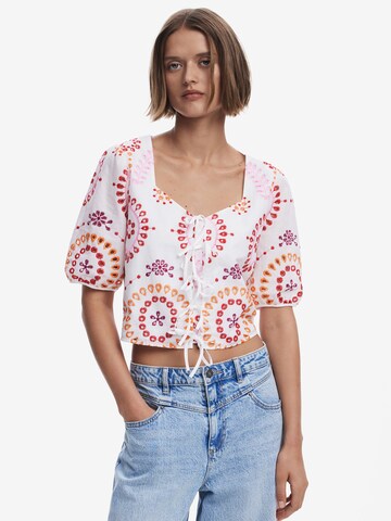 Desigual Blouse in White: front