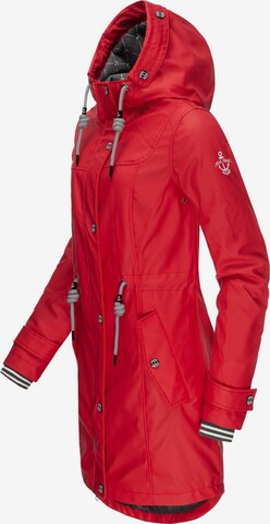 Manteau fonctionnel 'L60042' Peak Time en rouge