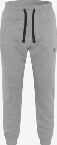 CHIEMSEE Tapered Pants in Grey: front