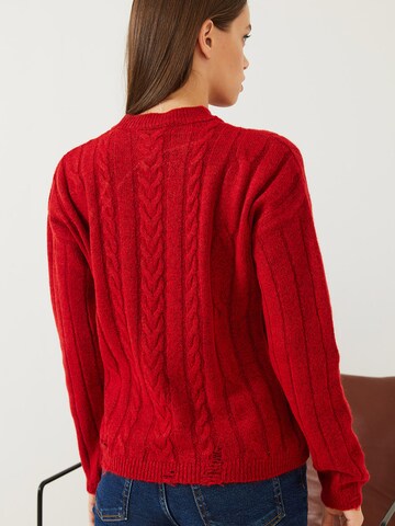 Bianco Lucci Pulóver - piros