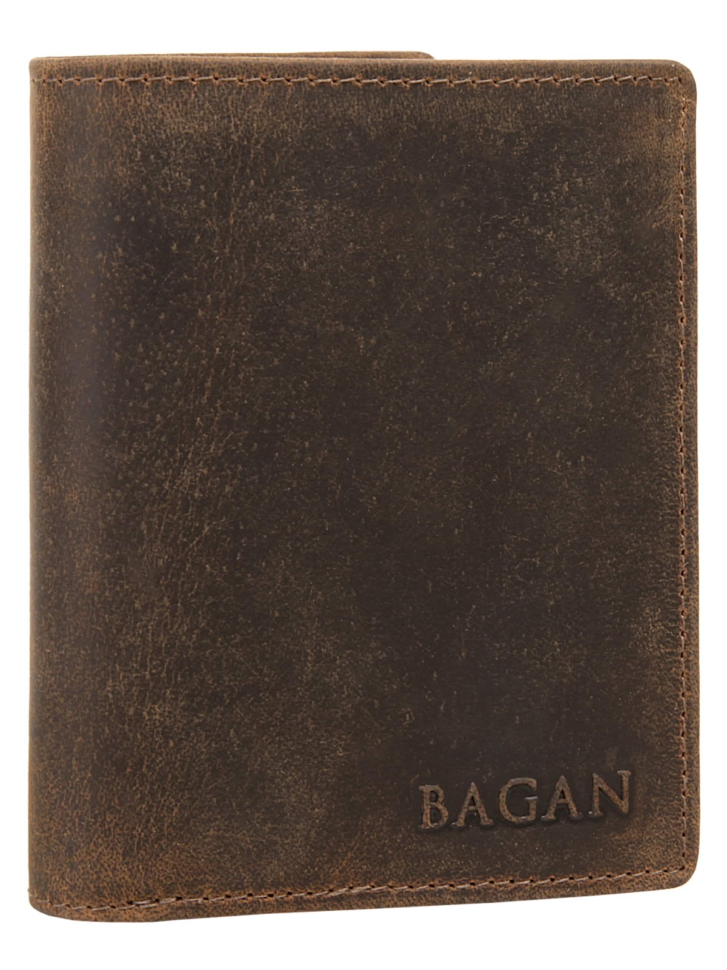 Bagan Wallet 'Bagan Geldbörse mit Kartenspender' in Brown